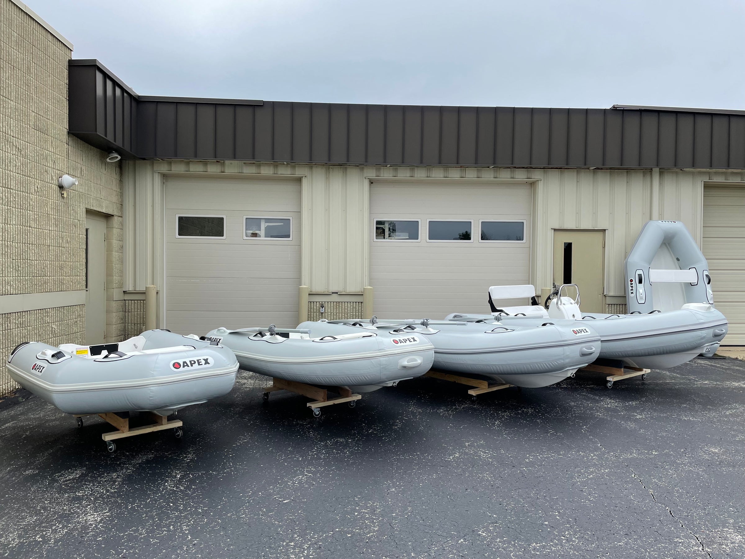 Apex Dinghies in stock at Proton Boatworks